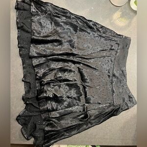 Free People Black Skirt